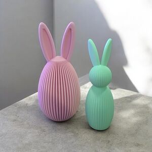 NEW PINK AND Mint BUNNY SET (filament ),